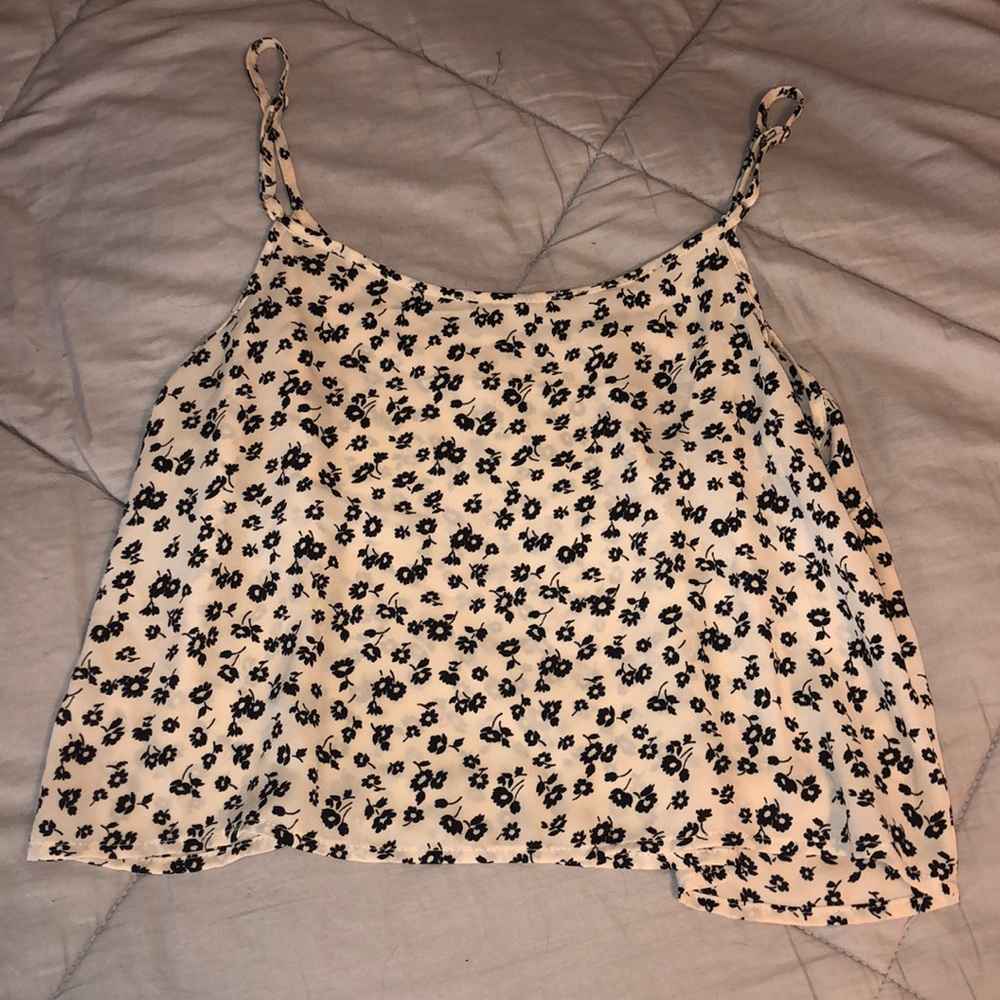 Forever 21 Flowered Tank Top